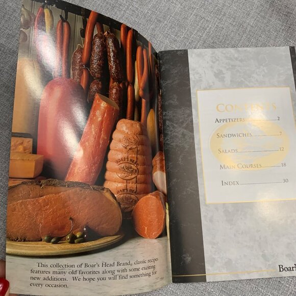 Vintage Boars Head Classic Recipes Cookbook 1991 Edition - Picture 3 of 8